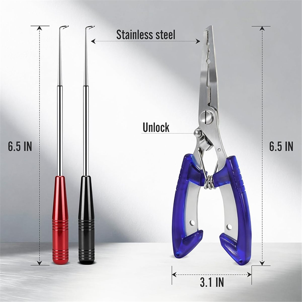 Fishing Hook Remover - Kit d'outils de pêche T34C :