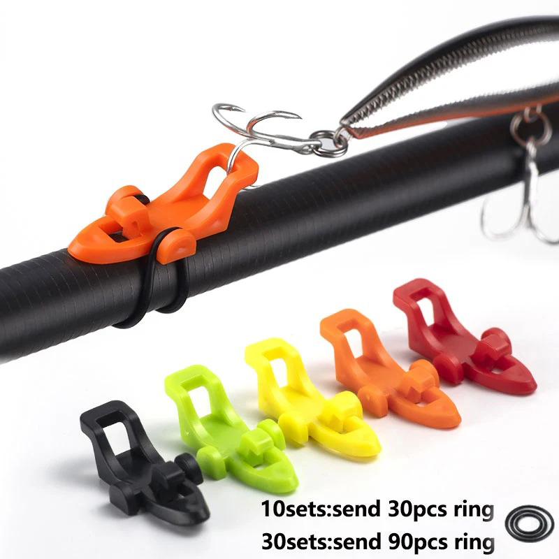 Fishing Hook Jig - 1-10 pièces Support de sécurité pour