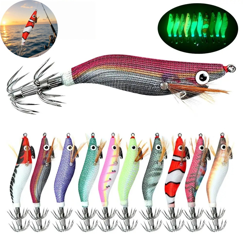 Leurre de pêche lumineux pour  - Fishing Hook Jig avis et prix