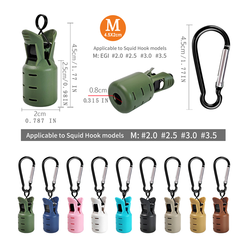 Couvre-hameçon pour calmar en  - Fishing Hook Jig avis et prix
