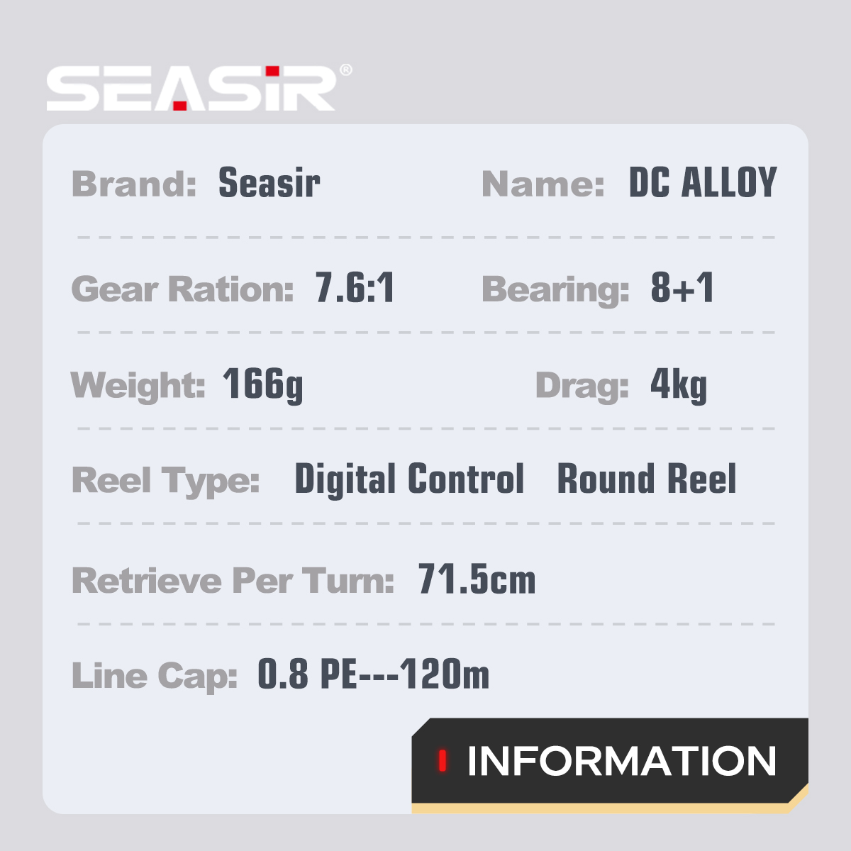 Moulinet de pêche SEASIR DC en - Kastking Reel Zephyr avis et prix